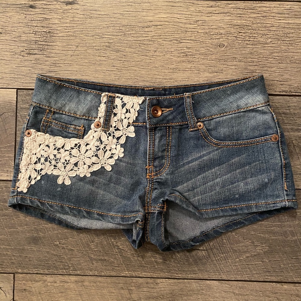 🩳💛Dollhouse Blue Jean Shorts Size 5 Jr